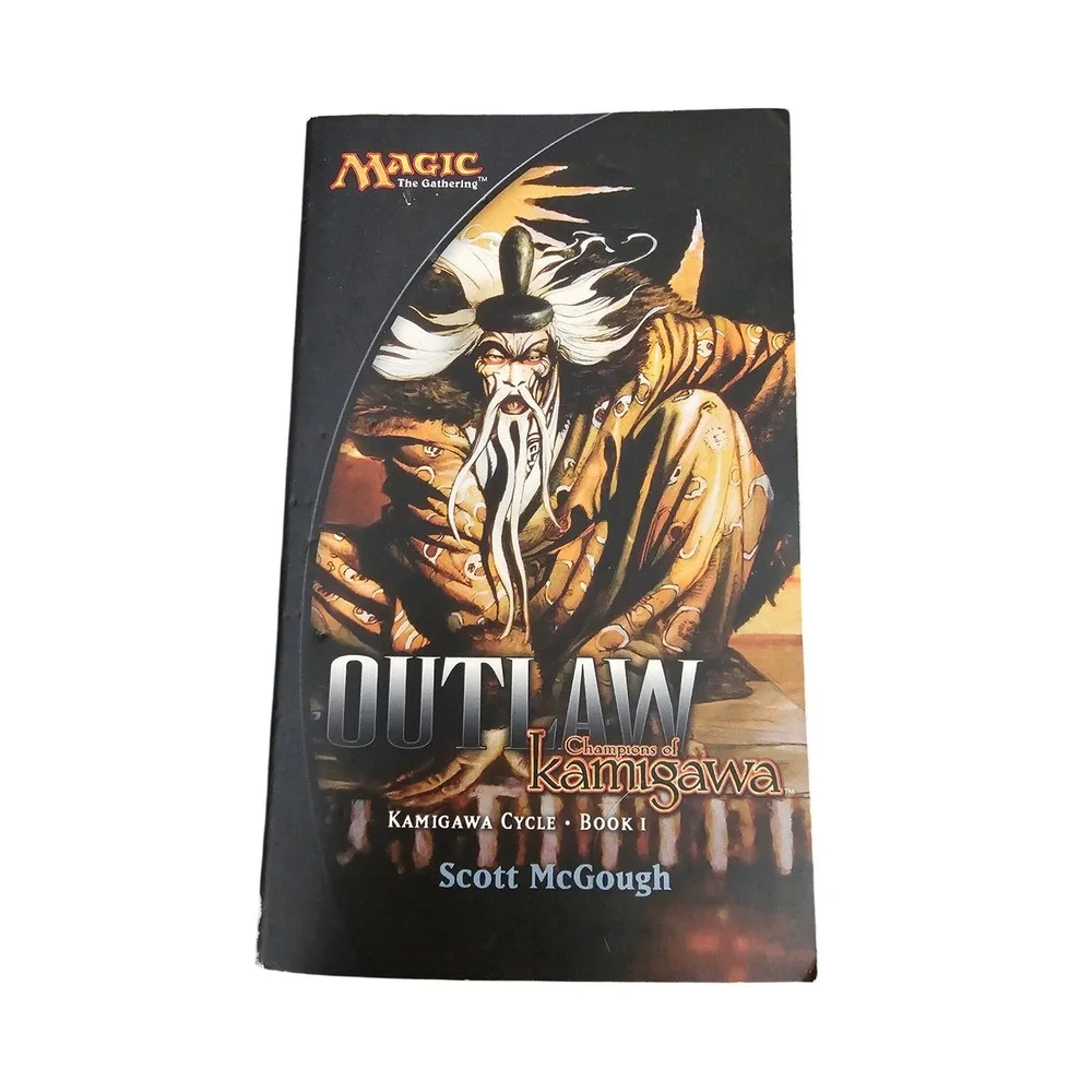 Magic The Gathering Book Outlaw Champions of Kamigawa OS Black Paper